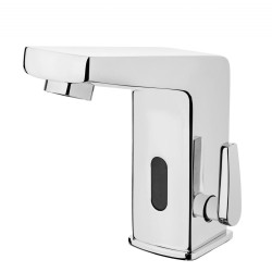 Deante Sensor bateria umywalkowa regulowana chrom sensorowa