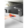 Deante Sensor bateria umywalkowa regulowana chrom sensorowa