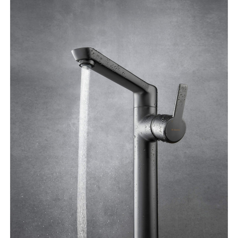Deante Arnika bateria umywalkowa titanium