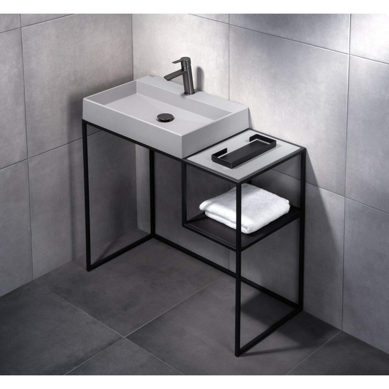 Deante Arnika bateria umywalkowa titanium