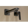 Deante Blur bateria umywalkowa podtynkowa titanium