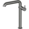 Deante Silia bateria umywalkowa wysoka titanium