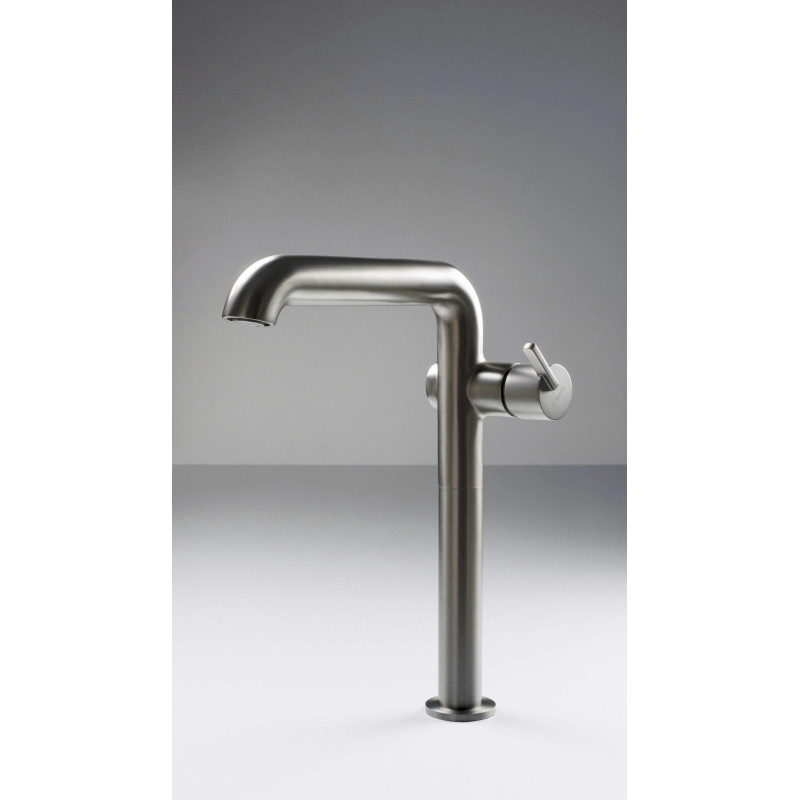 Deante Silia bateria umywalkowa wysoka titanium