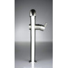 Deante Silia bateria umywalkowa wysoka titanium