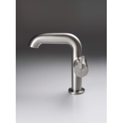 Deante Silia bateria umywalkowa titanium