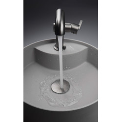 Deante Silia bateria umywalkowa titanium