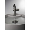 Deante Silia bateria umywalkowa titanium