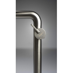 Deante Silia bateria umywalkowa wysoka titanium