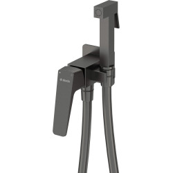 Deante Blur bateria bidetowa podtynkowa titanium