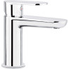 Elegancka Bateria Umywalkowa w Chromie – Jednouchwytowa z Mosiądzu, Korek Click-Clack W Zestawie