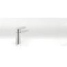Elegancka Bateria Umywalkowa w Chromie – Jednouchwytowa z Mosiądzu, Korek Click-Clack W Zestawie