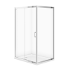 Cersanit ARTECO Kabina prostokątna chrom 120x90x190cm szkło transparentne