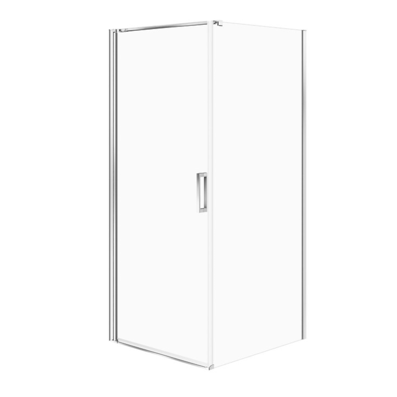 Cersanit MODUO kabina prysznicowa prostokątna chrom 80x90x195cm drzwi otw
