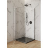 Cersanit MODUO kabina prysznicowa prostokątna chrom 80x90x195cm drzwi otw