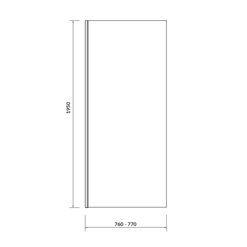 Cersanit MODUO kabina prysznicowa prostokątna chrom 90x80x195cm drzwi otw