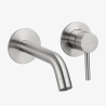 Bateria umywalkowa CASCADE model 3 INOX