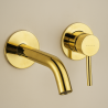 Bateria umywalkowa CASCADE model 3 SHINY GOLD
