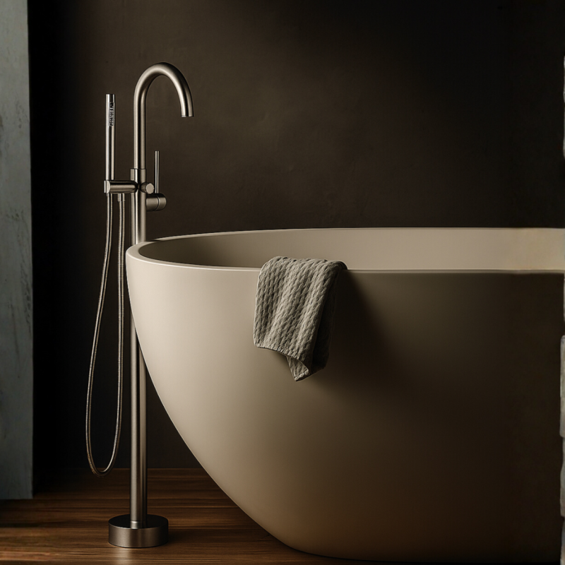 Bateria wannowa CASCADE model 2 INOX