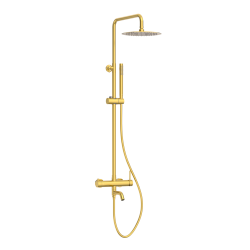 Bateria prysznicowa CASCADE zestaw 1 GOLD
