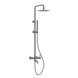 Bateria prysznicowa CASCADE zestaw 1 GUN METAL