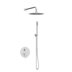 Bateria prysznicowa CASCADE zestaw 2 CHROM
