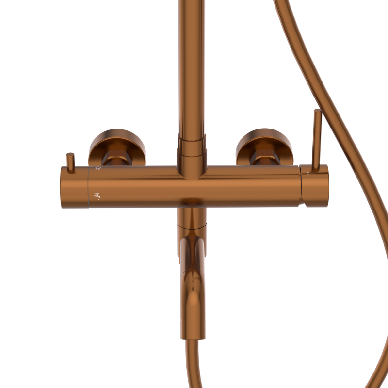 Bateria prysznicowa CASCADE zestaw 1 COPPER