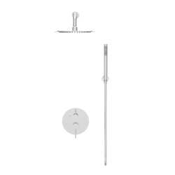 Bateria prysznicowa CASCADE zestaw 2 CHROM