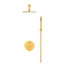 Bateria prysznicowa CASCADE zestaw 2  GOLD