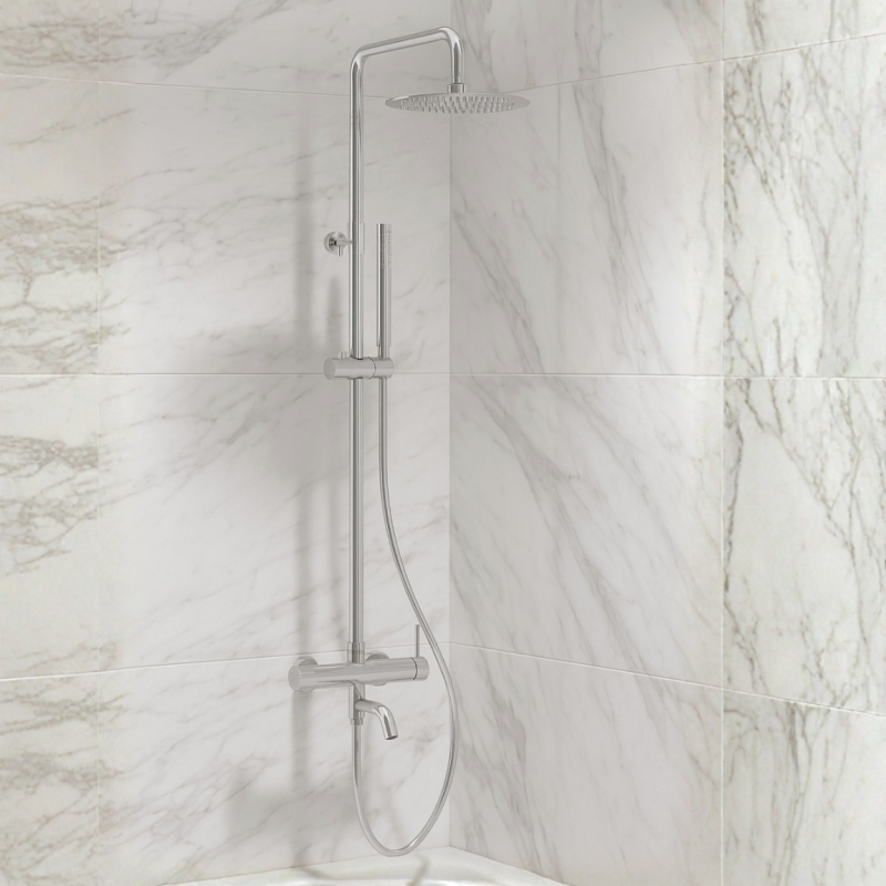 Bateria prysznicowa CASCADE zestaw 1 CHROM