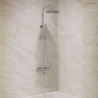 Bateria prysznicowa CASCADE zestaw 1 INOX
