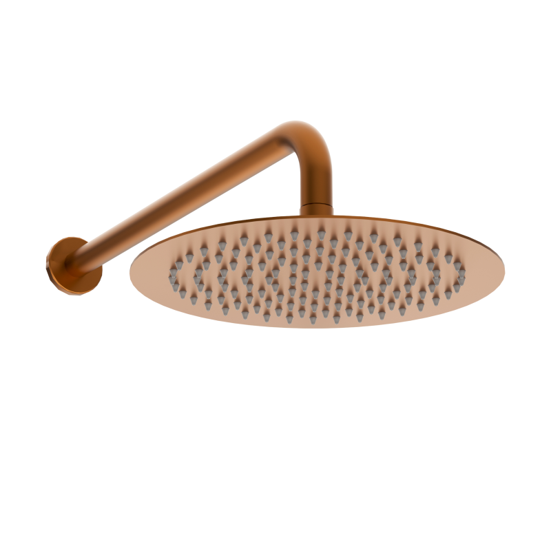 Bateria prysznicowa CASCADE zestaw 2  COPPER