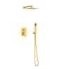 Bateria prysznicowa CASCADE zestaw 3 GOLD