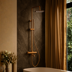 Bateria prysznicowa CASCADE zestaw 1 COPPER