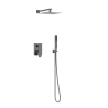 Bateria prysznicowa CASCADE zestaw 3 GUN METAL