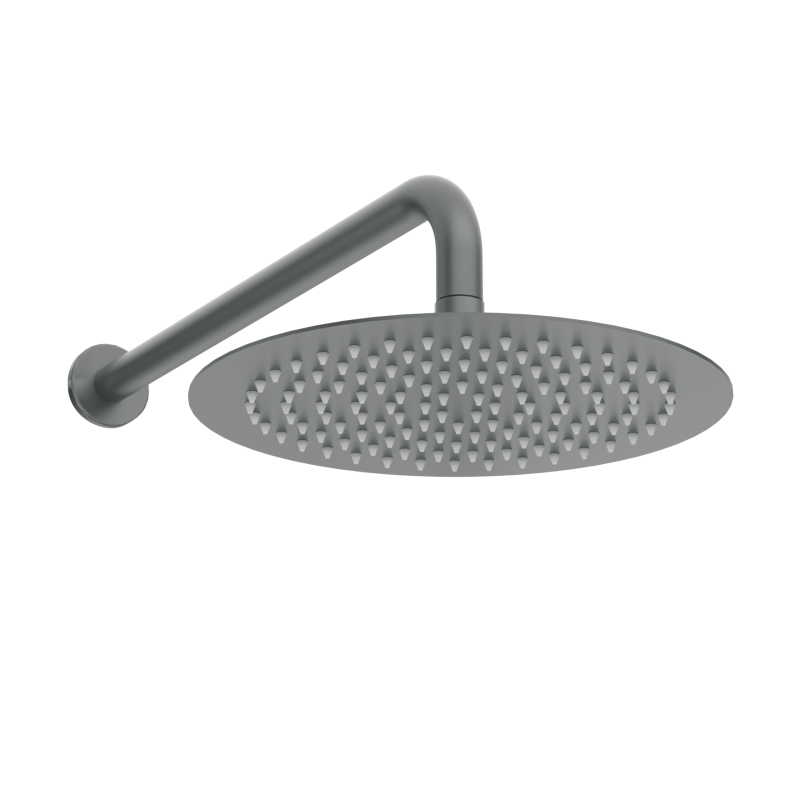 Bateria prysznicowa CASCADE zestaw 2  GUN METAL