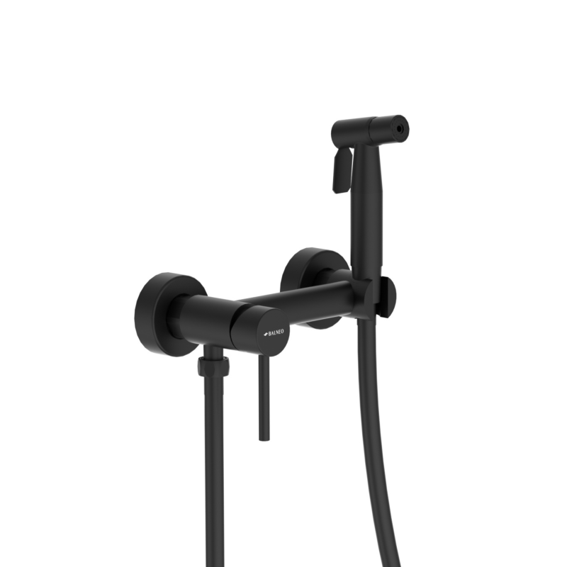 Bateria bidetowa model 1  CASCADE BLACK