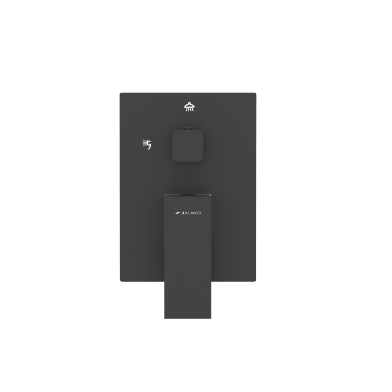 Bateria prysznicowa CASCADE zestaw 3 BLACK