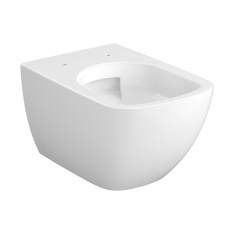 Cersanit Miska WC Vortex Zen Pro Square z Deską Wolnoopadającą Slim, spłukiwanie wirowe