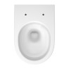 MISKA WC wisząca wirowa CERSANIT ZEN PRO OVAL vortex z deską wolnoopadającą SLIM S701-719