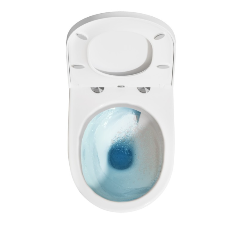 MISKA WC wisząca wirowa CERSANIT ZEN PRO OVAL vortex z deską wolnoopadającą SLIM S701-719