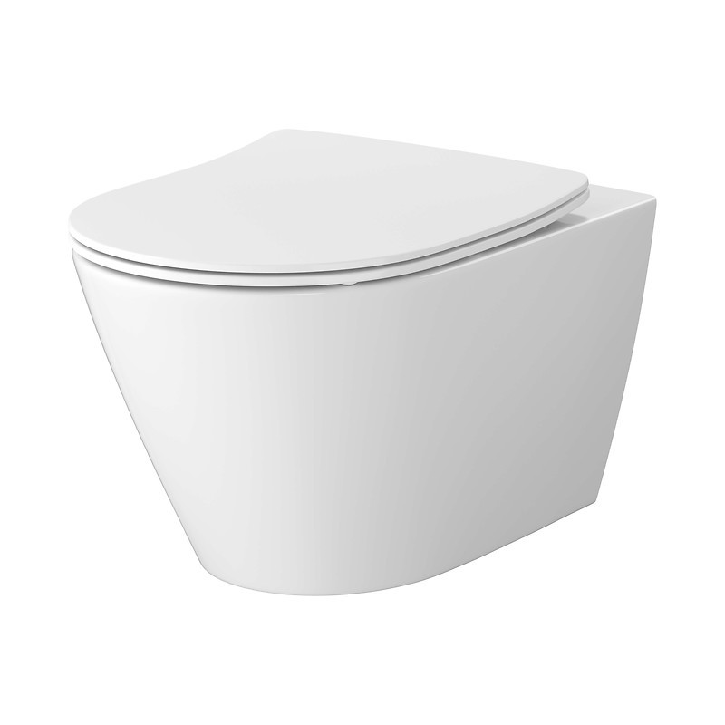 CERSANIT Miska wisząca WC city pro VORTEX MOONWAY SLIM podświetlenie led