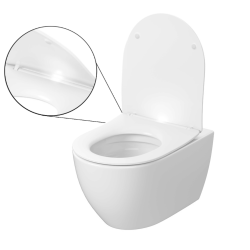 Cersanit miska WC Zen Pro Oval MOONWAY inteligentna deska LED duroplast