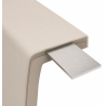 WANNA prostokątna KRONOS OVAL 170x70 kaszmir z obudową cappuccino latte beż
