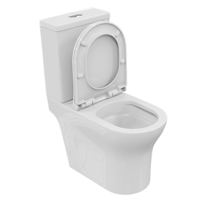 Lavita Kompakt WC Lavita ECOLET 3.0 wirowy bezrantowy z deską wolnoopadającą