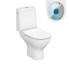 Cersanit kompakt WC wirowy 877 COLOUR Pro OVAL VORTEX +zbiornik + deska dur