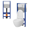 CERSANIT stelaż AQUA 50 pneumatic MISKA zawieszana WC ZEN PRO vortex deska