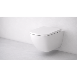 CERSANIT stelaż AQUA 50 mech + MISKA zawieszana WC SQUARE ZEN vortex deska