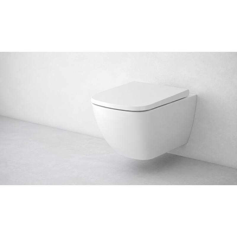 CERSANIT stelaż AQUA 50 mech + MISKA zawieszana WC SQUARE ZEN vortex deska