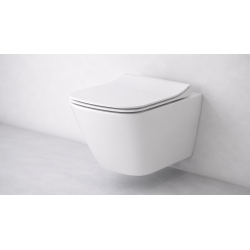 CERSANIT stelaż AQUA 50 pneum + MISKA zawieszana WC CITY PRO vortex z deską
