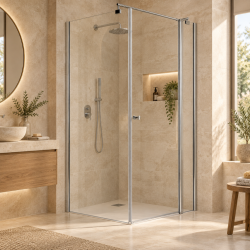 Elegancka Kabina Prysznicowa Cubic 80x195cm - Styl i Funkcjonalność w Twojej Łazience
